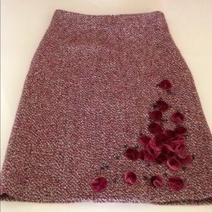 💗ROSE PETALS BEAUTIFUL TWEED SKIRT